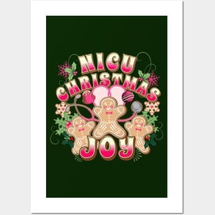 NICU Christmas Joy Posters and Art